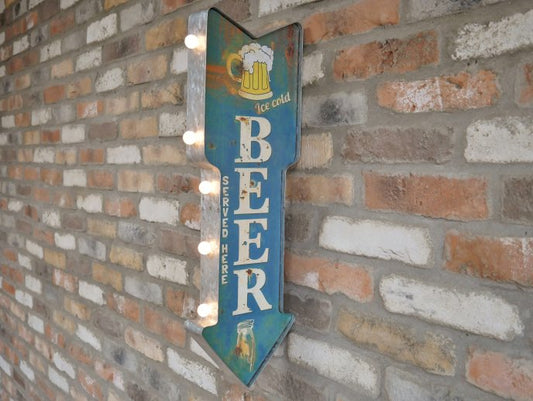 Beer Light Up Sign