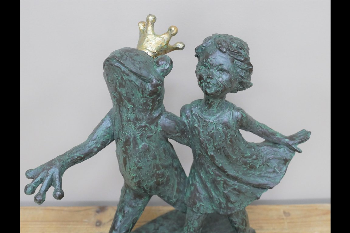 Girl & Frog