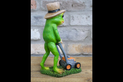 Mowing frog