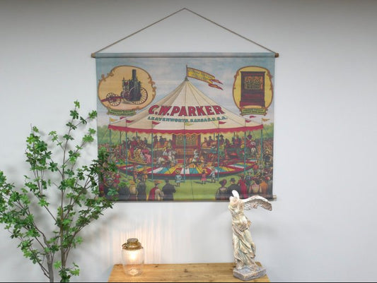 Canvas Wall Art - Steam Riding