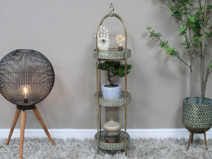 Moroccan Style 3 Tier Shelves