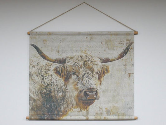 Canvas Wall Art -  Cow