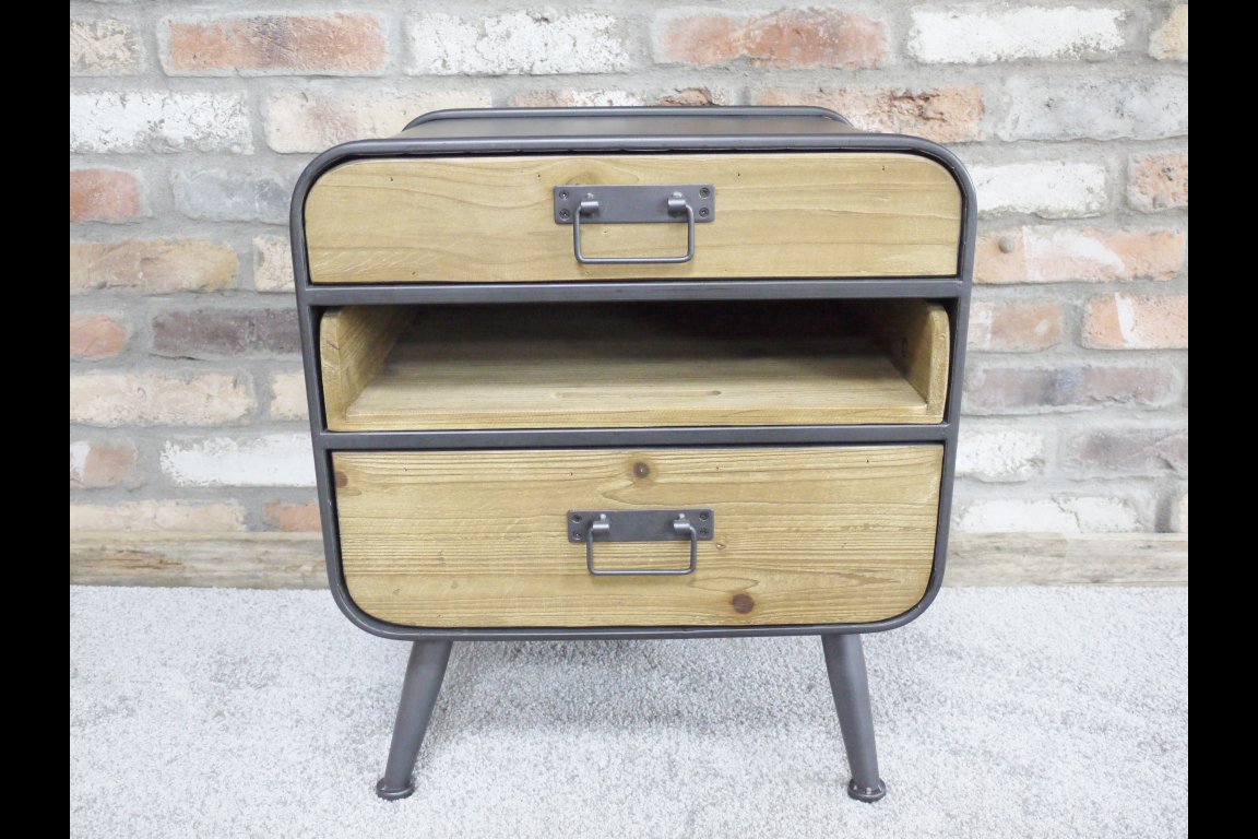 Retro Industrial Cabinet