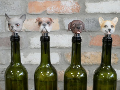 Set Of Four Bottle Toppers