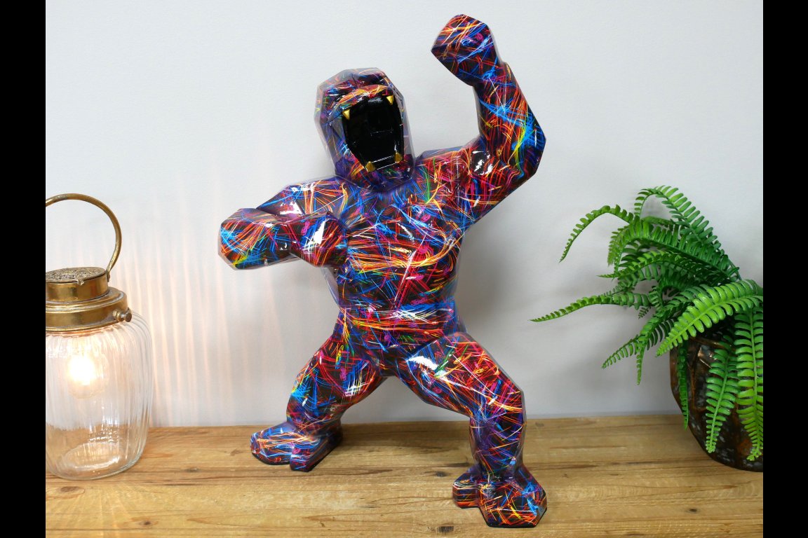 Multi Colour Gorilla