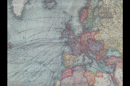 Canvas Wall Art - World Map