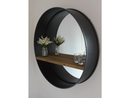 Retro Industrial Mirror