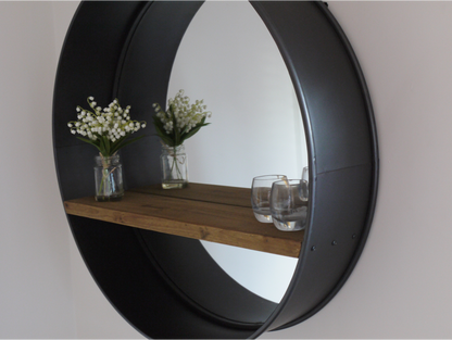 Retro Industrial Mirror