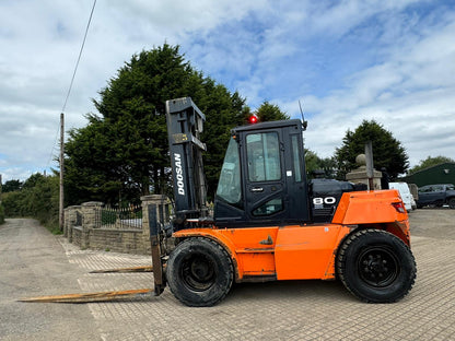 2015 DOOSAN D80S-7 8 TON FORKLIFT FORKTRUCK