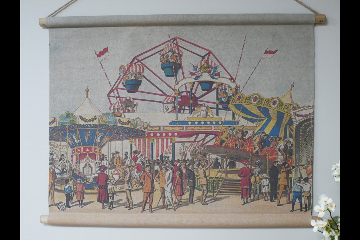 Canvas Wall Art - Big Wheel