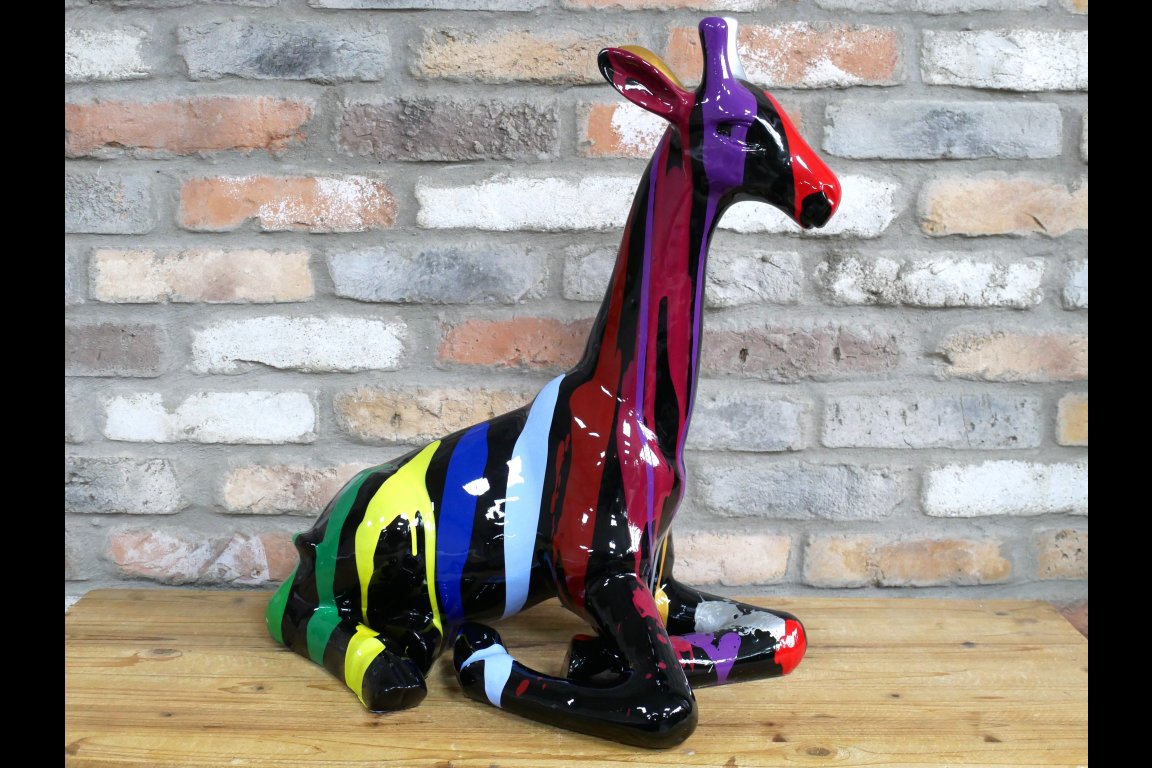 Multi Colour Giraffe
