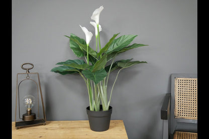 Artificial White Lily