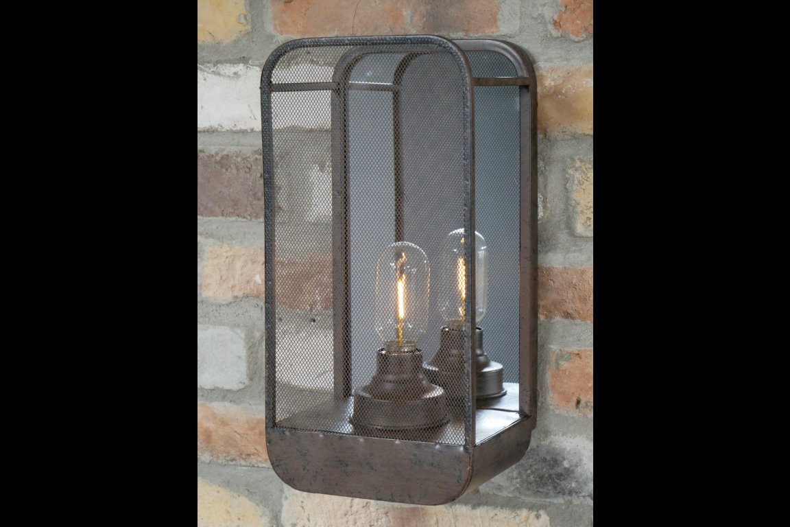 Wall Light With Mirror