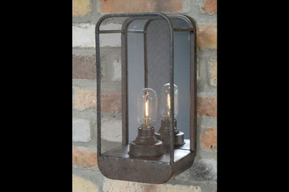 Wall Light With Mirror