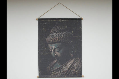 Canvas Wall Art - Buddha Head