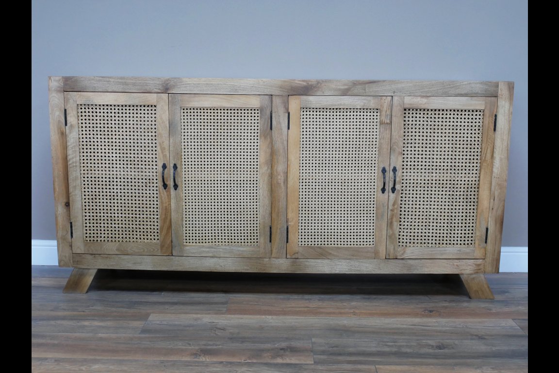 Rattan Large Sideboard