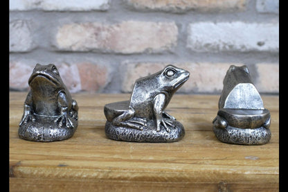 Frog Pot Stands (Set of 3)