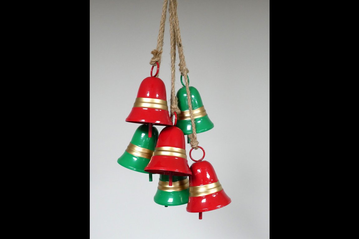 Christmas Bells On Rope
