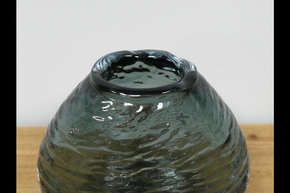 Black Glass Vase