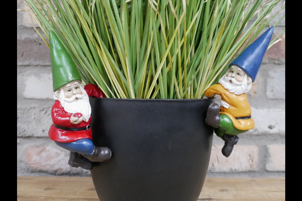 Gnome Pot Hangers (Set of 2)