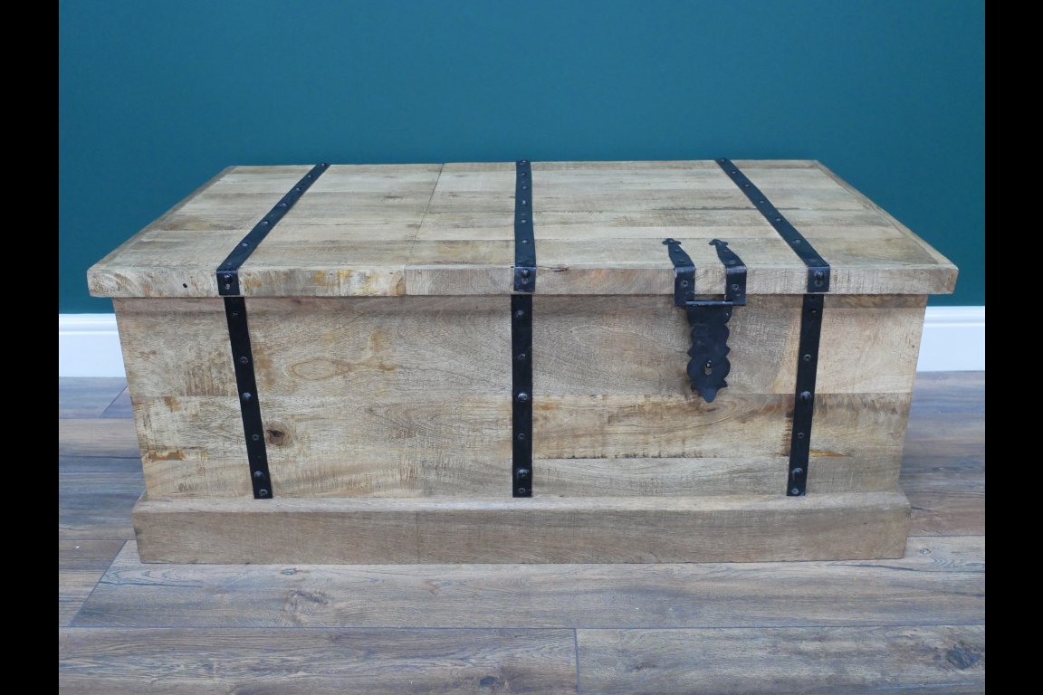Trunk With Wine Bottle Storage