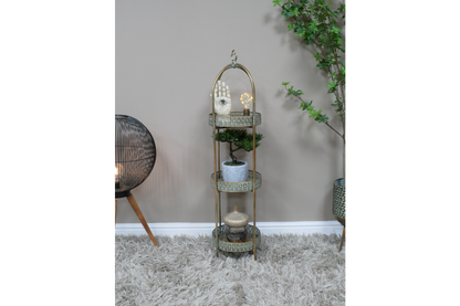 Moroccan Style 3 Tier Shelves
