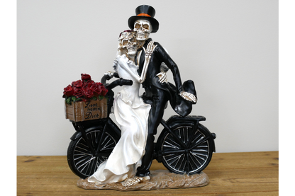 Skeletons On Bike