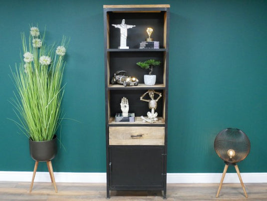 Large Industrial Bookcase / Shelves
