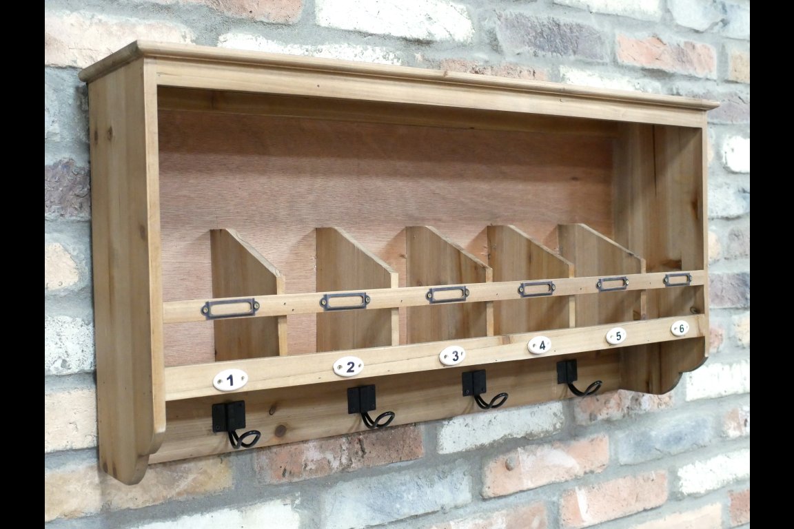 Wall Unit With Hooks