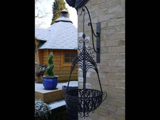 Large Hanging Basket  (Black)