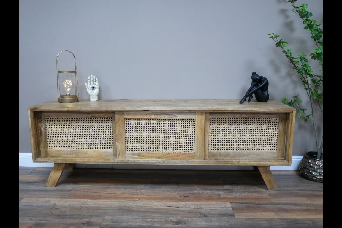 Rattan TV Cabinet