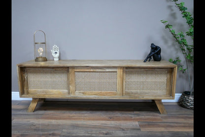 Rattan TV Cabinet