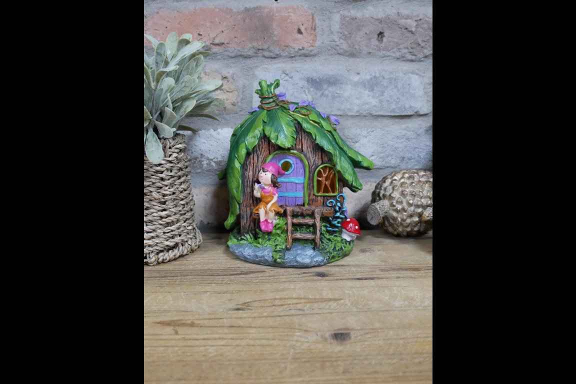 Fairy House With Solar Light