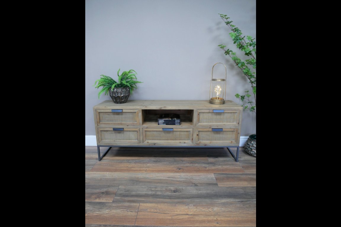 Bamboo TV Cabinet