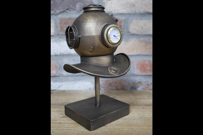 Divers Helmet Clock