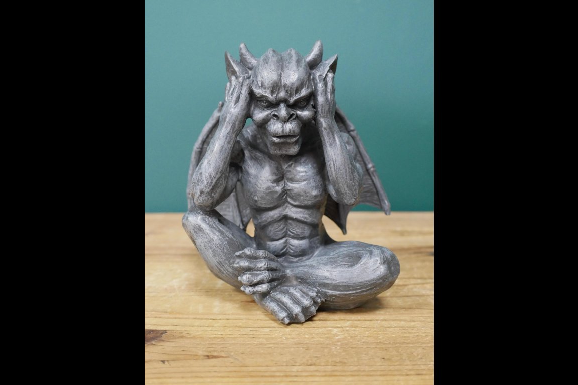 Set Of Three Gargoyles