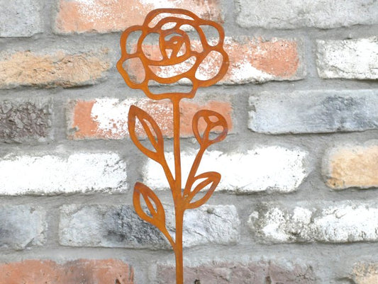 Rusty Flower Stake