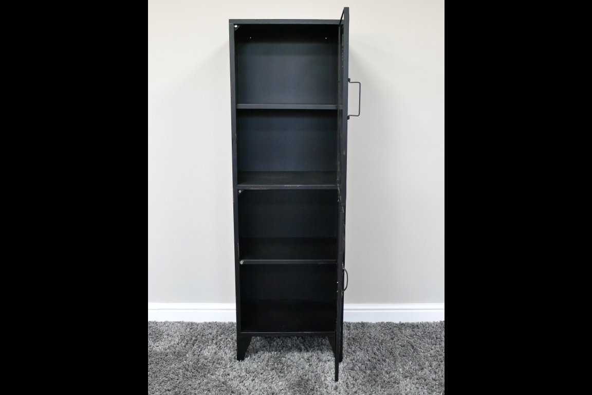 Black Industrial Cabinet