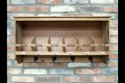 Wall Unit With Hooks