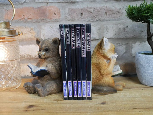 Bear & Fox Bookends