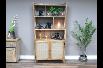 Rattan Display Shelves