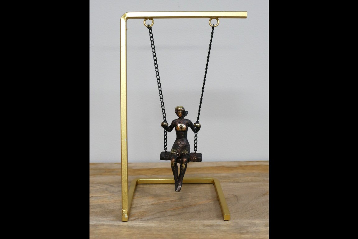 Girl On Swing