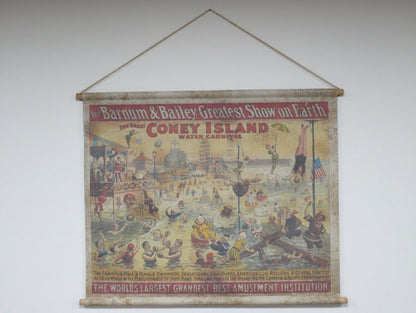 Canvas Wall Art - Coney Island