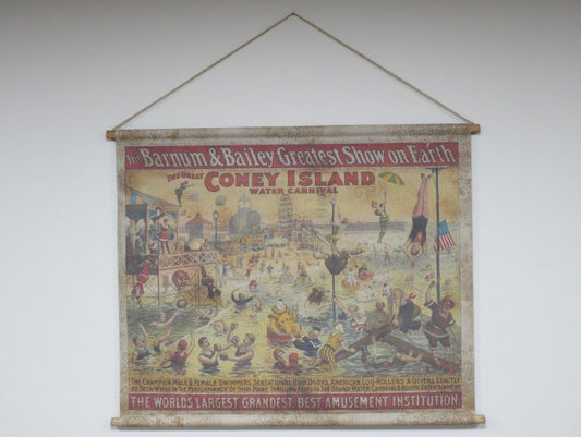 Canvas Wall Art - Coney Island