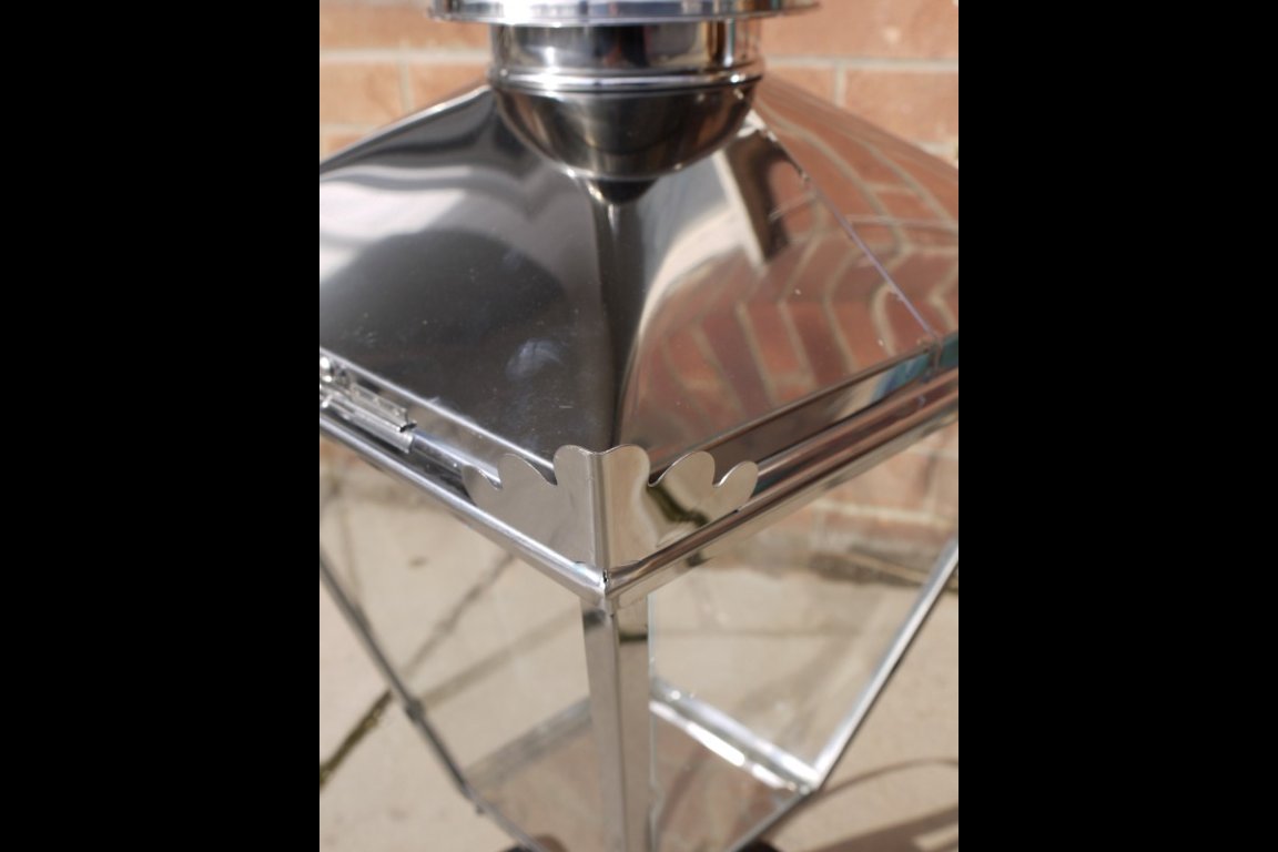 Stainless Steel lamp Top
