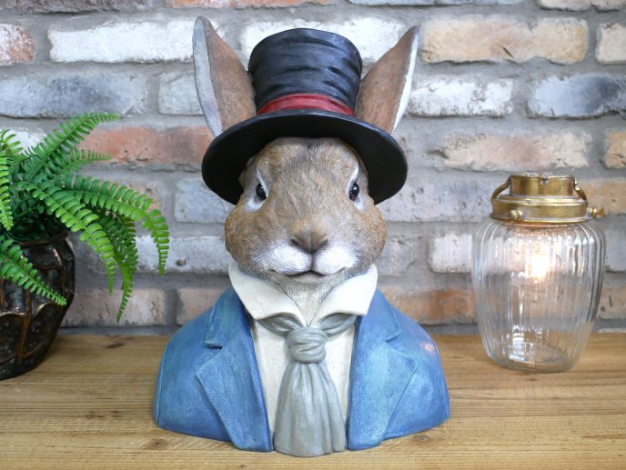 Large Rabbit Bust
