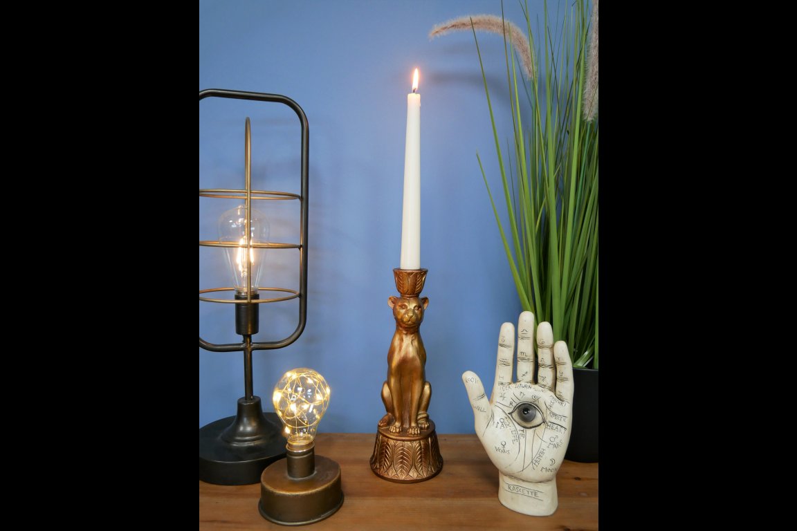 Leopard Candle Holder
