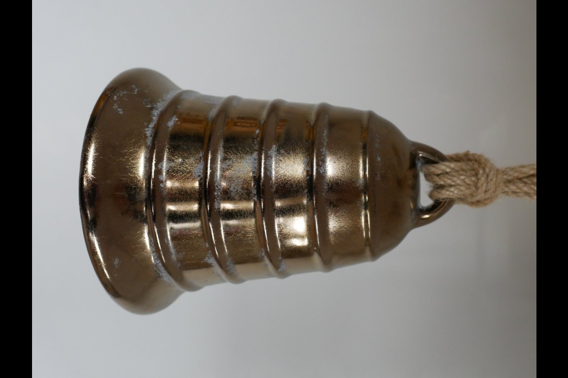 Gold ceramic Bell - Small