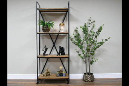 Industrial Shelves on Wheels
