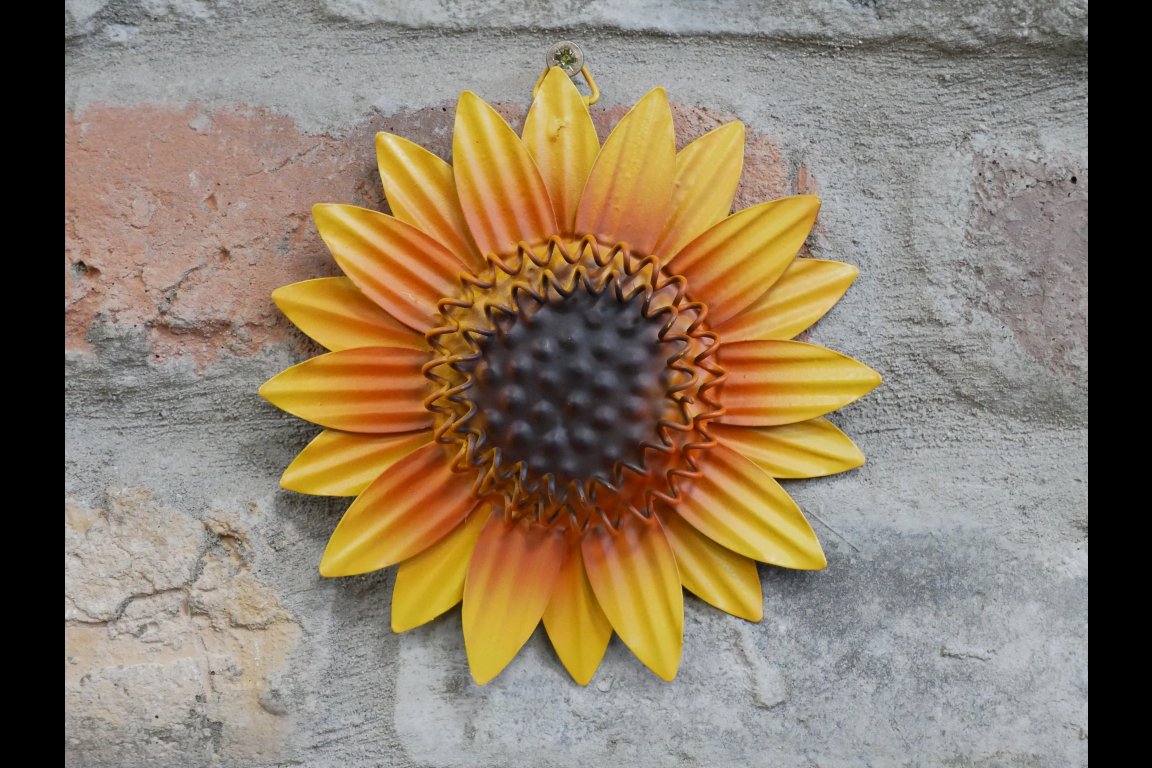 Sunflower Head Wall Decoration - S
